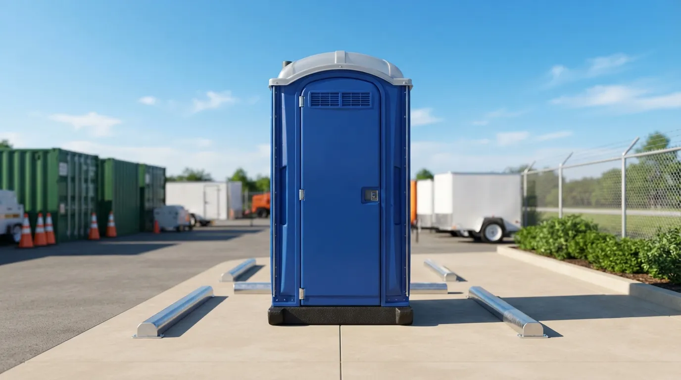 Portable toilet units ready for delivery in Chino Hills, CA